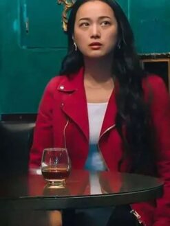 Tokiko Kitagawa Red Jacket