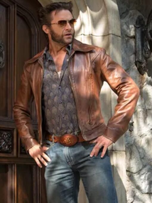 X Men Logan Brown Jacket