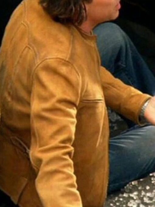 Cris Johnson Brown Leather Jacket
