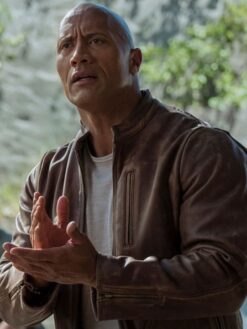 Davis Okoye Distressed Brown Jacket