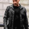Dom Black Leather Jacket