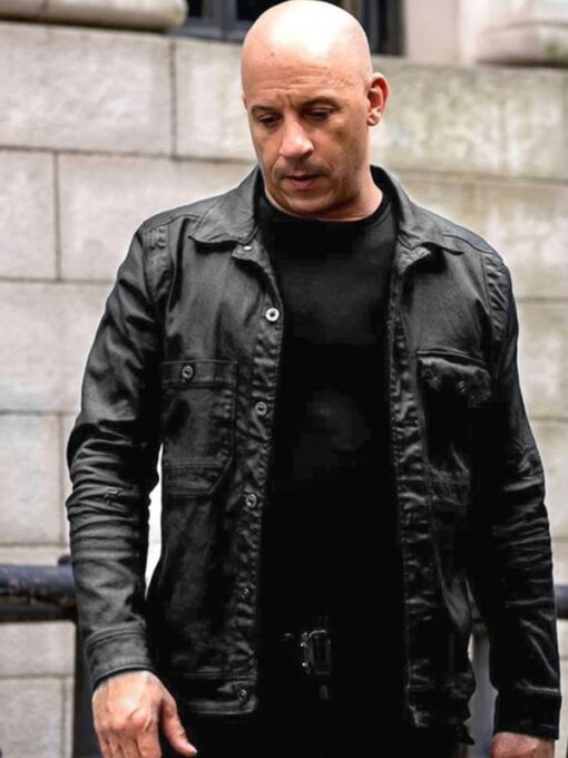 Dom Black Leather Jacket