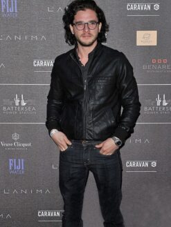 Kit Harington Black Jacket
