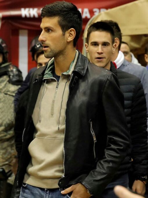 Novak Djokovic Black Jacket