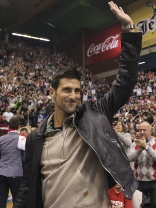 Novak Djokovic Leather Jacket