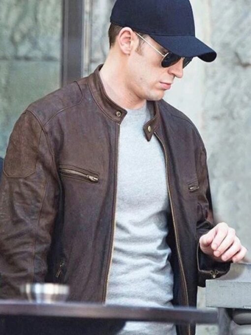 Steve Rogers Leather Jacket