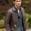 Taylor Lautner Brown Jacket