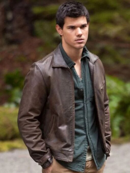 Taylor Lautner Brown Jacket