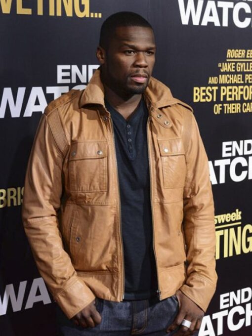 50 Cent Beige Jacket