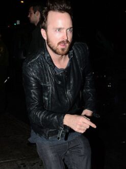 Aaron Paul Leather Jacket