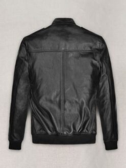 Andrew Garfield Black Leather Jacket
