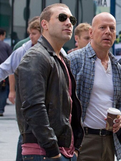 Jack Mcclane Black Leather Jacket