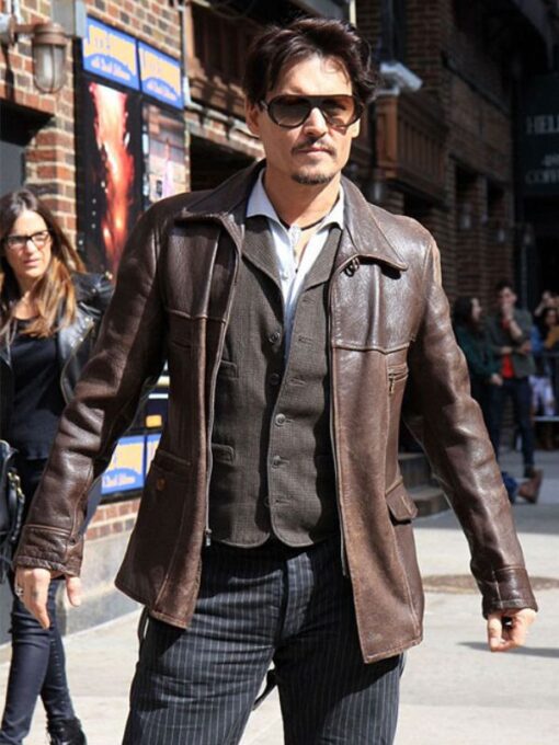 Johnny Depp Leather Jacket