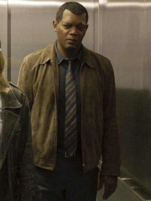Nick Fury Brown Jacket