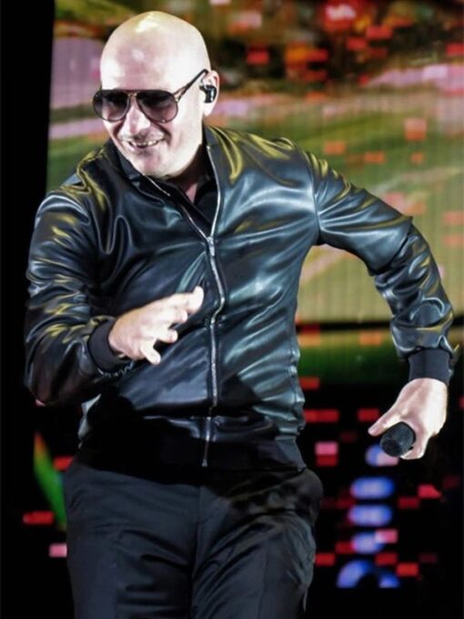 Pit Bull Black Leather Jacket