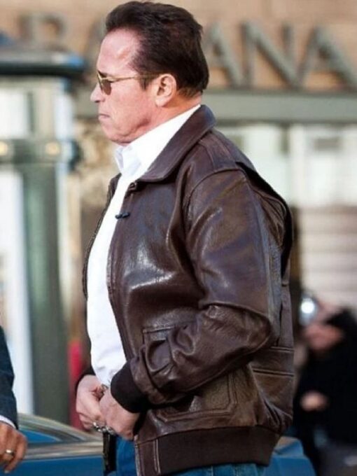 Ray Owens Brown Leather Jacket