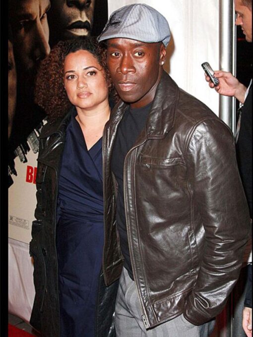 Samir Horn Leather Jacket